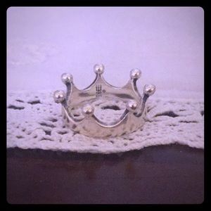 James Avery crown ring size 6